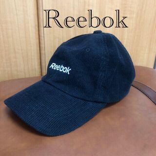 リーボック(Reebok)のReebok ロゴ 刺繍 コーデュロイキャップ(キャップ)