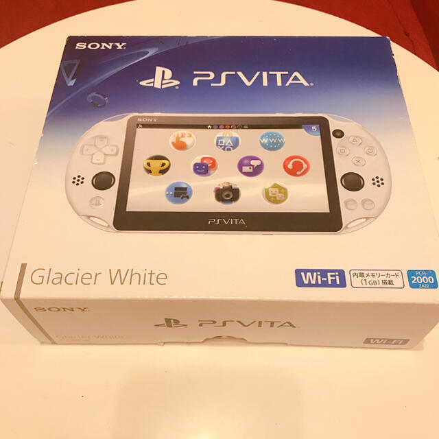 PlayStation®Vita　グレイシャー・ホワイト PCH-2000　８g