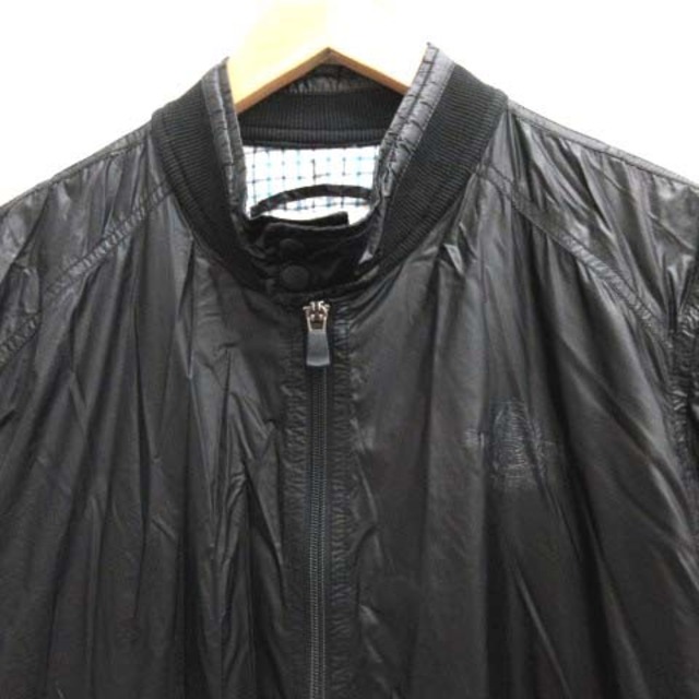 DIESEL(ディーゼル)のディーゼル DIESEL L ジャケット ブルゾン スタンドカラー 黒  メンズのジャケット/アウター(ブルゾン)の商品写真