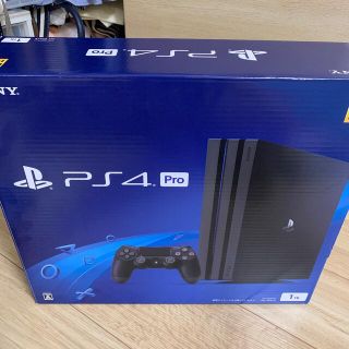 ソニー(SONY)のSONY PlayStation4 Pro 本体 CUH-7200BB01(家庭用ゲーム機本体)