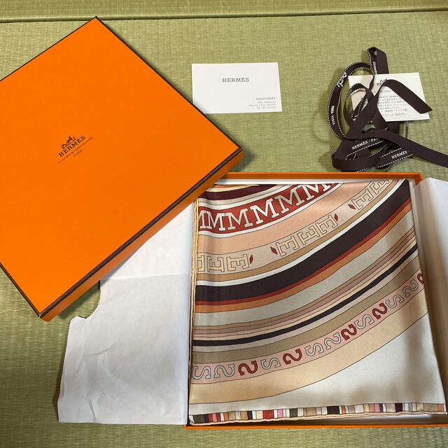 ファッション小物HERMES エルメス スカーフ