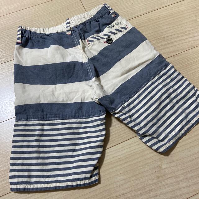 BREEZE(ブリーズ)のブリーズ ハーフパンツ 140サイズ ストライプ キッズ/ベビー/マタニティのキッズ服男の子用(90cm~)(パンツ/スパッツ)の商品写真