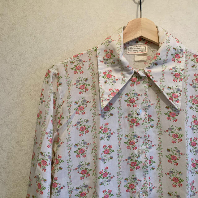 EDIT.FOR LULU(エディットフォールル)のvintage🤍花柄長袖シャツ レディースのトップス(シャツ/ブラウス(長袖/七分))の商品写真