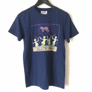 スライ(SLY)の美品★SLY×キースへリング コラボTシャツ ネイビー(Tシャツ(半袖/袖なし))