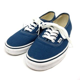 ヴァンズ(VANS)のバンズ ERA スニーカー キャンバス ローカット US8 26cm 青(スニーカー)