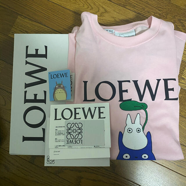 ロエベ　トトロ　コラボTシャツトップス