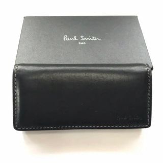 ポールスミス(Paul Smith)の【Paul Smith ポールスミス】中古　★美品★　キーケース　ブラック　黒(キーケース)