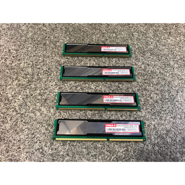 DDR3 16GB(4GB×4) デスクトップパソコン用メモリ　Cetus 1