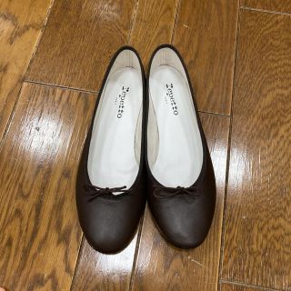 レペット(repetto)のバレエシューズ パンプス 茶色　40(バレエシューズ)