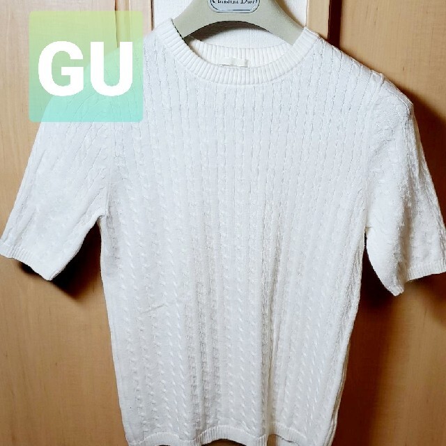 GU(ジーユー)のGU！半袖のニットです レディースのトップス(ニット/セーター)の商品写真