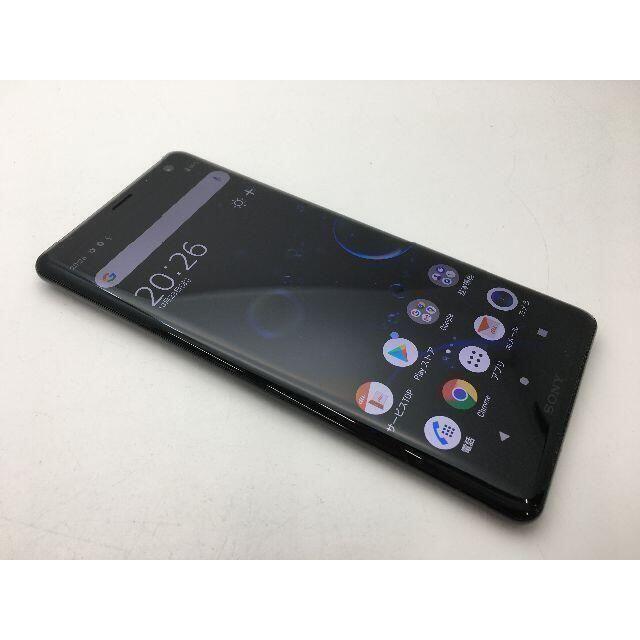 SIMフリー上美品au Xperia XZ3 SOV39 ブラック 516