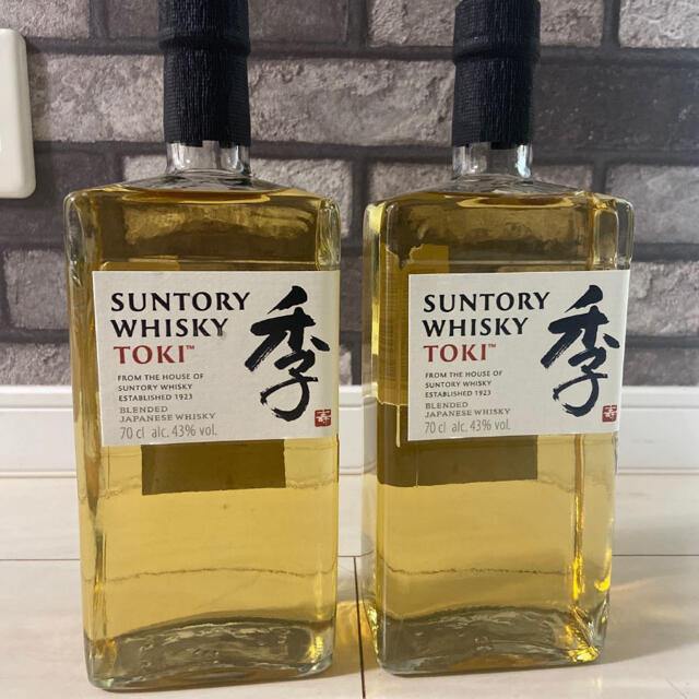 サントリー(サントリー)のサントリー 季 TOKI 2本セット SUNTORY 食品/飲料/酒の酒(ウイスキー)の商品写真