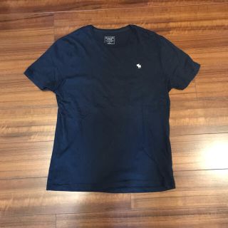 アバクロンビーアンドフィッチ(Abercrombie&Fitch)のアバクロネイビーTシャツ(Tシャツ/カットソー(半袖/袖なし))