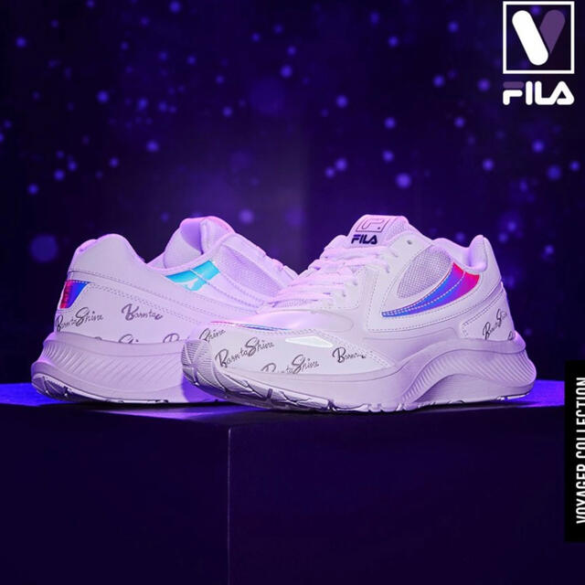 BTS FILA コラボスニーカー　テヒョン