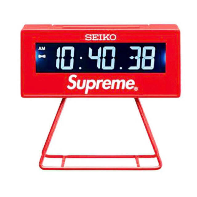 Supreme(シュプリーム)のSupreme®/Seiko Marathon Clock シュプリーム インテリア/住まい/日用品のインテリア小物(置時計)の商品写真
