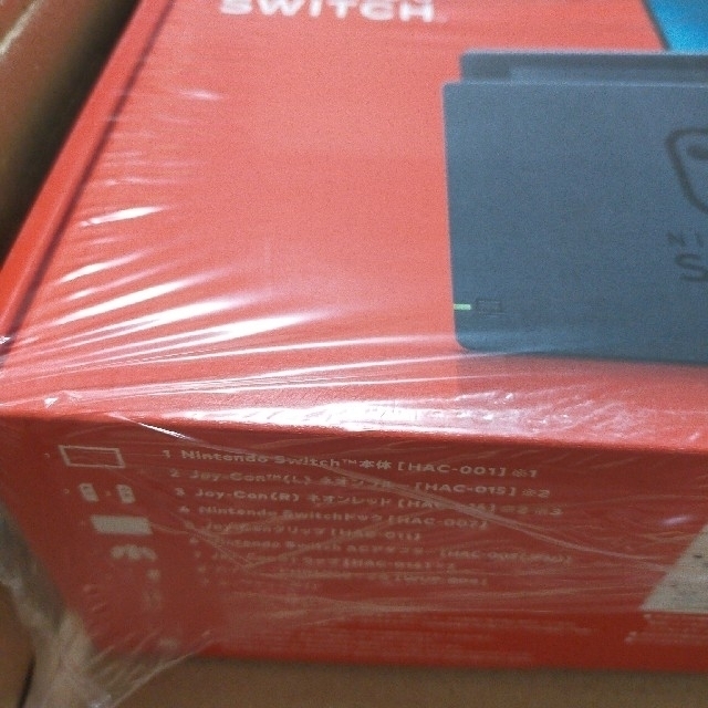 Nintendo Switch(ニンテンドースイッチ)のニンテンドースイッチ　本体　ネオン エンタメ/ホビーのゲームソフト/ゲーム機本体(家庭用ゲーム機本体)の商品写真