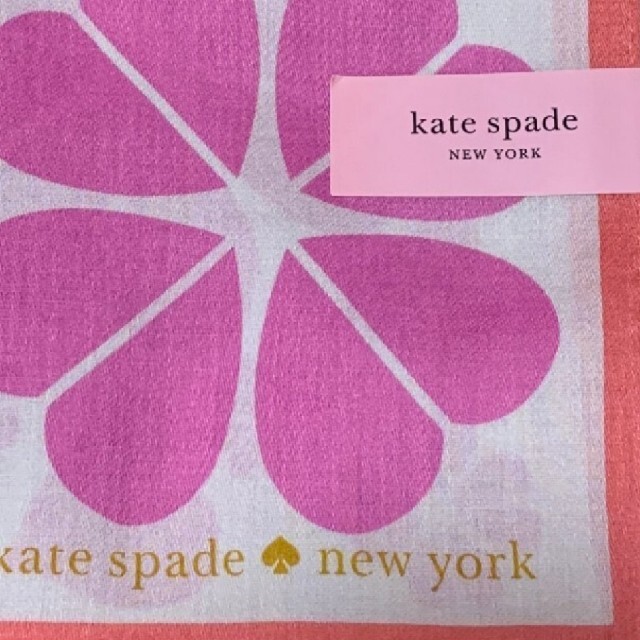 kate spade new york(ケイトスペードニューヨーク)の《未使用》Kate spade♠️new york ハンカチ レディースのファッション小物(ハンカチ)の商品写真