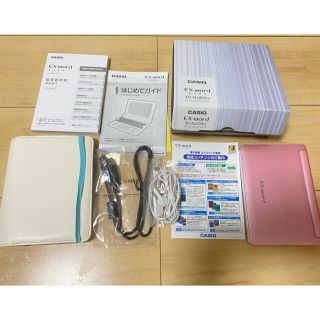 カシオ(CASIO)の電子辞書　CASIO EX-word XD-N6000 pk ピンク　ケース付き(その他)