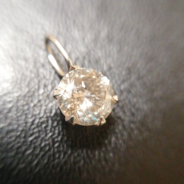 pt900 0.45ct 一粒 ダイヤモンド ネックレス ペンダントトップ