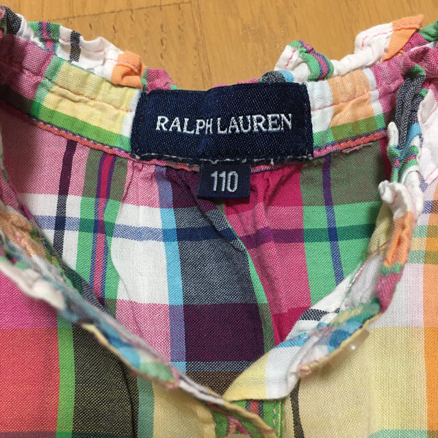 Ralph Lauren(ラルフローレン)のラルフローレン チュニック 110 キッズ/ベビー/マタニティのキッズ服女の子用(90cm~)(Tシャツ/カットソー)の商品写真