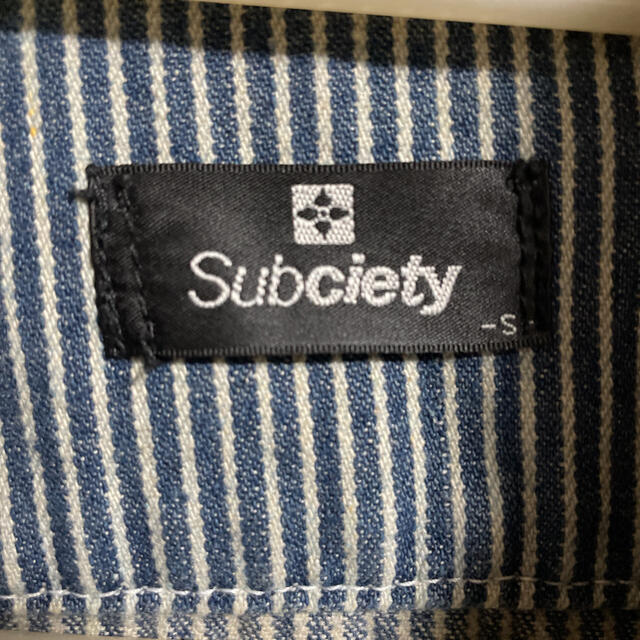 Subciety(サブサエティ)のSubciety ストライプ デニムシャツ メンズのトップス(シャツ)の商品写真