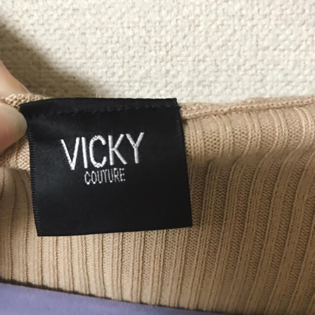 VICKY(ビッキー)のVICKY♡リブパーカー レディースのトップス(パーカー)の商品写真