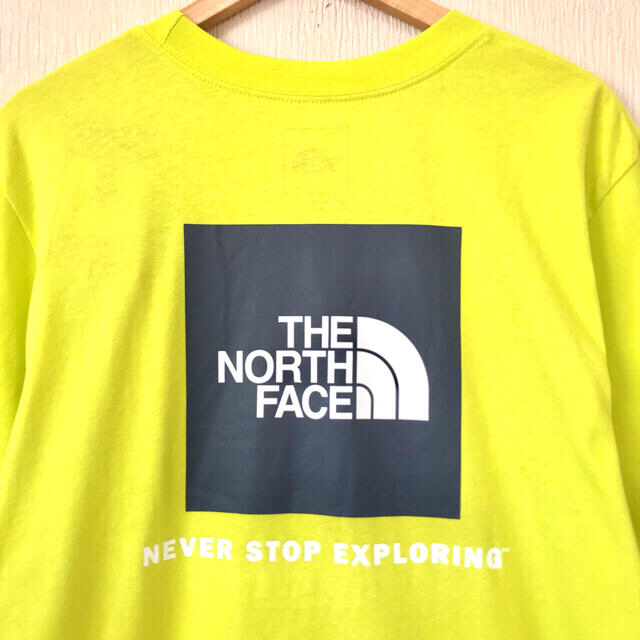 THE NORTH FACE(ザノースフェイス)の夏カラー 新品 ノースフェイス BOX Tシャツ イエロー XXL 3L メンズのトップス(Tシャツ/カットソー(半袖/袖なし))の商品写真