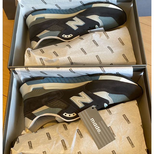 靴/シューズKITH NEW BALANCE 998 STEEL BLUE 28.5cm