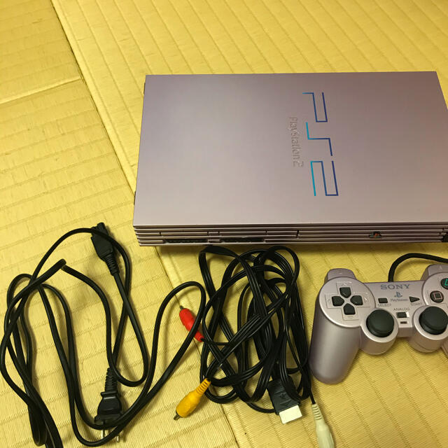 PlayStation2(プレイステーション2)のPS2 本体　限定サクラ　SCPH-50000 SA エンタメ/ホビーのゲームソフト/ゲーム機本体(家庭用ゲーム機本体)の商品写真