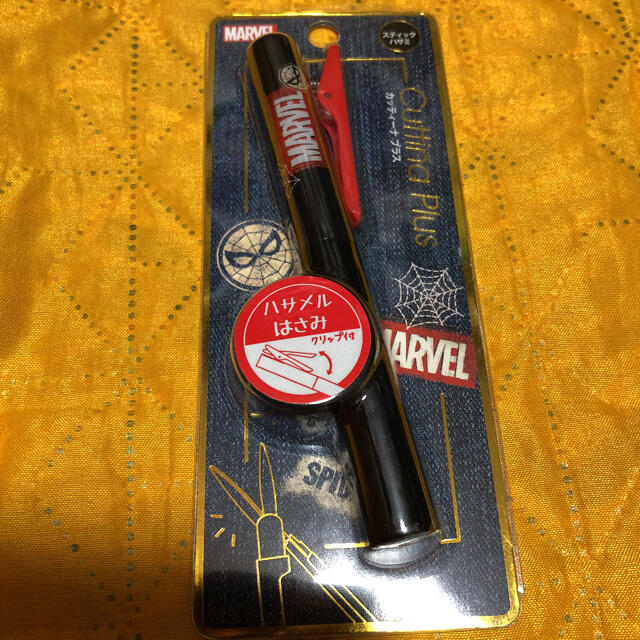 新品 MARVEL スティッキール スティックハサミ カッティーナプラス インテリア/住まい/日用品の文房具(はさみ/カッター)の商品写真