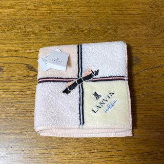 ランバンオンブルー(LANVIN en Bleu)の新品未使用　LANVIN  ランバン　タオルハンカチ(ハンカチ)