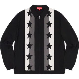 シュプリーム(Supreme)のSupreme Stars Zip Up Sweater Polo XL(ニット/セーター)