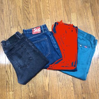 シュプリーム(Supreme)のSupreme パンツ まとめ売り　デニム　ワークパンツ　シュプリーム(デニム/ジーンズ)