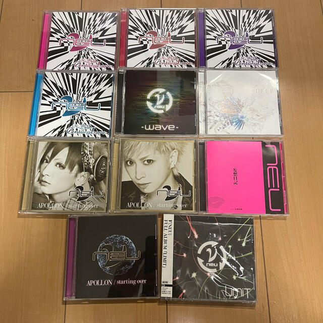 ν [neu] mitsu CD 11枚セット　まとめ売り　バラ売り可 エンタメ/ホビーのCD(ポップス/ロック(邦楽))の商品写真