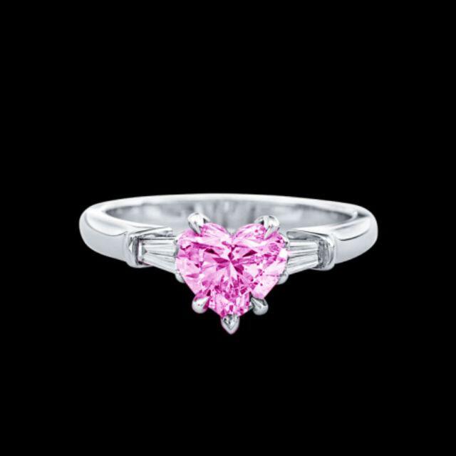 Fancy0.131 ct F. Brn.Pur. Pink 天然 ピンク ダイヤモンド