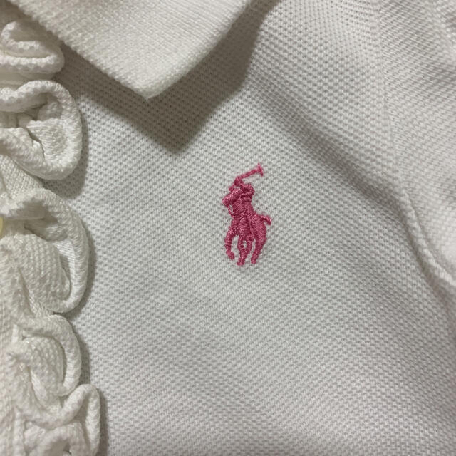 Ralph Lauren(ラルフローレン)のラルフローレン　ロンパース　ホワイト　9M キッズ/ベビー/マタニティのベビー服(~85cm)(ロンパース)の商品写真