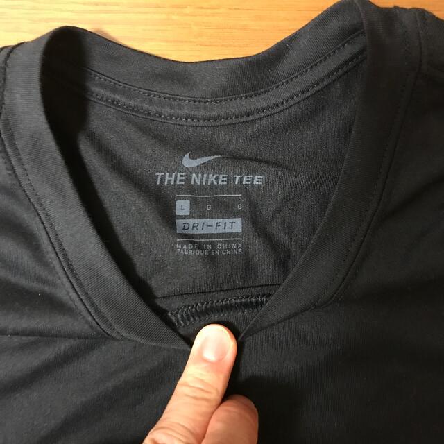 NIKE(ナイキ)のナイキ　Tシャツ　DRI-FIT Lサイズ メンズのトップス(Tシャツ/カットソー(半袖/袖なし))の商品写真