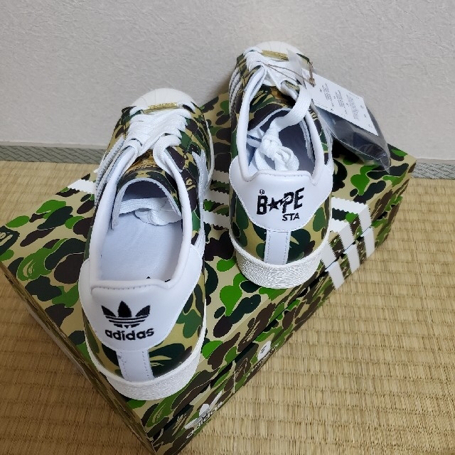 A BATHING APE(アベイシングエイプ)のadidas スーパースター 80s×BAPE メンズの靴/シューズ(スニーカー)の商品写真