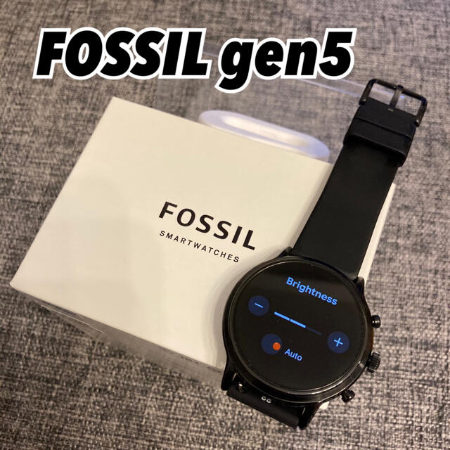 FOSSIL(フォッシル)のフォッシル　スマートウォッチ　gen5 メンズの時計(腕時計(デジタル))の商品写真