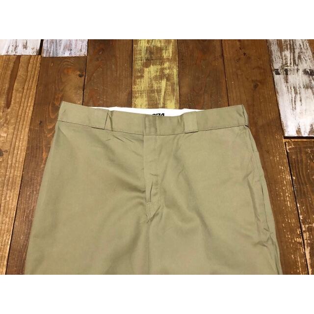 Dickies(ディッキーズ)の３１０４９　アメリカ輸入　USED ディッキーズ　８７４　カーキ　W３６ メンズのパンツ(ワークパンツ/カーゴパンツ)の商品写真