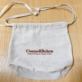 コスメキッチン(Cosme Kitchen)のコスメキッチン　巾着　袋　エコバッグ　ポーチ　コスキチ　cosmekitchen(エコバッグ)