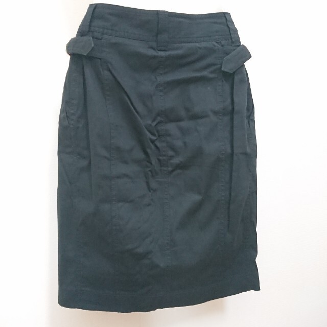 MOSCHINO(モスキーノ)のモスキーノチープ＆シック スリットスカート コクーンスカート ミディスカート レディースのスカート(ひざ丈スカート)の商品写真
