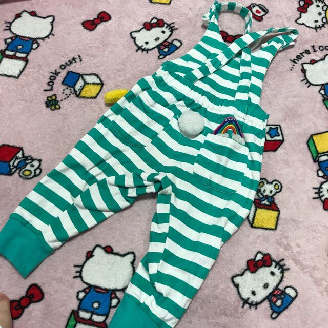 JAM(ジャム)のはらぺこぺいんと　サロペット　110 キッズ/ベビー/マタニティのキッズ服男の子用(90cm~)(パンツ/スパッツ)の商品写真