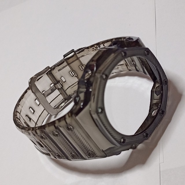 G-SHOCK用 2100.2110互換パーツセット ブラック スケルトン  メンズの時計(ラバーベルト)の商品写真