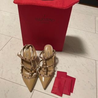 ヴァレンティノ(VALENTINO)のkuma様専用　バレンティノ　VALENTINO 35ハーフ　スタッズ(ハイヒール/パンプス)