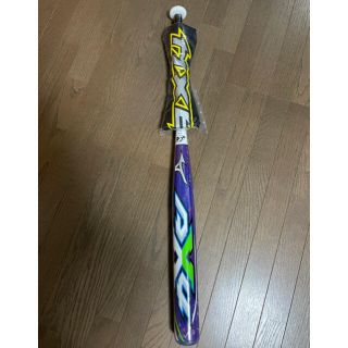 ミズノ(MIZUNO)の新品超希少！　専用袋付き！ミズノプロax4 ソフトボールバット　紫シリーズ(バット)