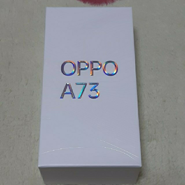 未使用　oppo a73 ダイナミックオレンジ　simフリー