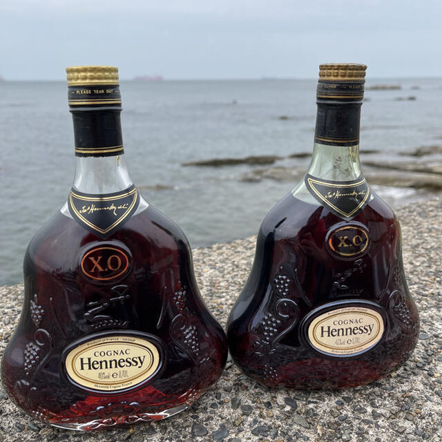 ジャス　ヘネシー XO 金キャップ　4本セット　hennessy xo