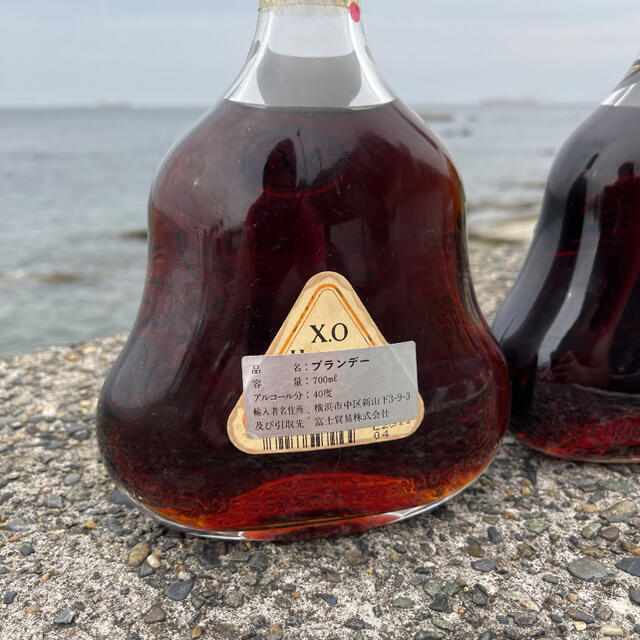 ジャス　ヘネシー XO 金キャップ　4本セット　hennessy xo  食品/飲料/酒の酒(ブランデー)の商品写真