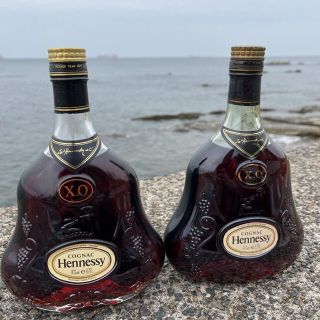 ジャス　ヘネシー XO 金キャップ　4本セット　hennessy xo (ブランデー)